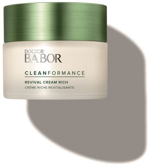 Babor Cleanformance Revival Cream Rich - Розгладжуючий живильний крем проти перших зморшок - 1