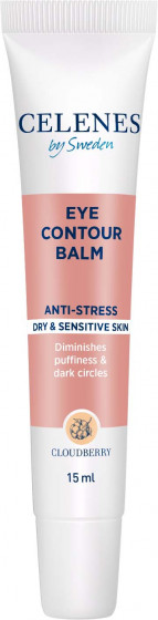 Celenes Cloudberry Eye Contour Balm - Антистресовий крем-бальзам для контуру очей з морошкою