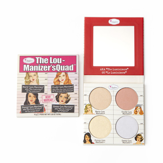 TheBalm The Lou-Manizer'sQuad - Палетка хайлайтерів