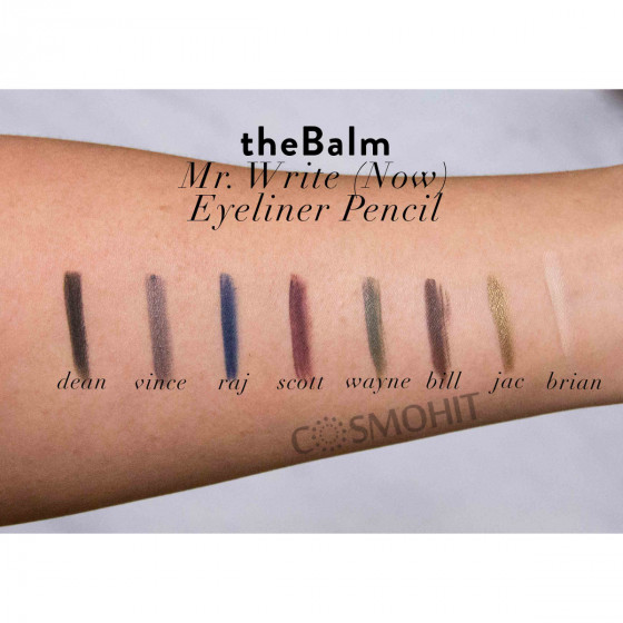 TheBalm Mr. Write (Now) Eyeliner Pencil - Олівець для очей Raj B. Navy - 2