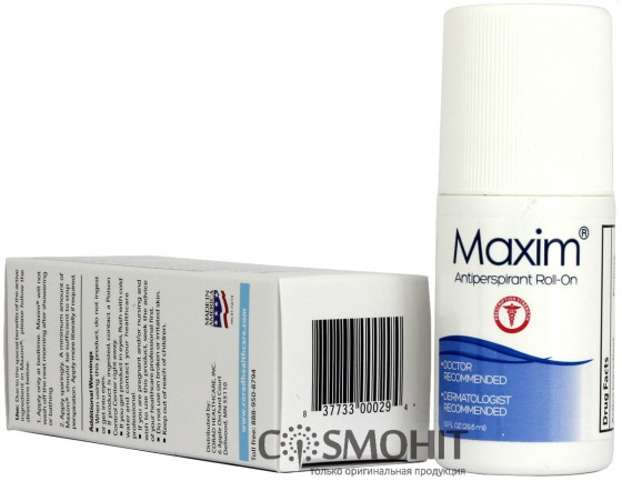 Maxim Prescription Strength Antiperspirant & Deodorant 15% - Антиперспірант Максим Регулар - 3
