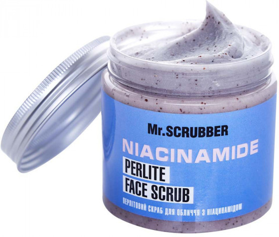 Mr.Scrubber Niacinamide Perlite Face Scrub - Перлітовий скраб для обличчя з ніацинамідом