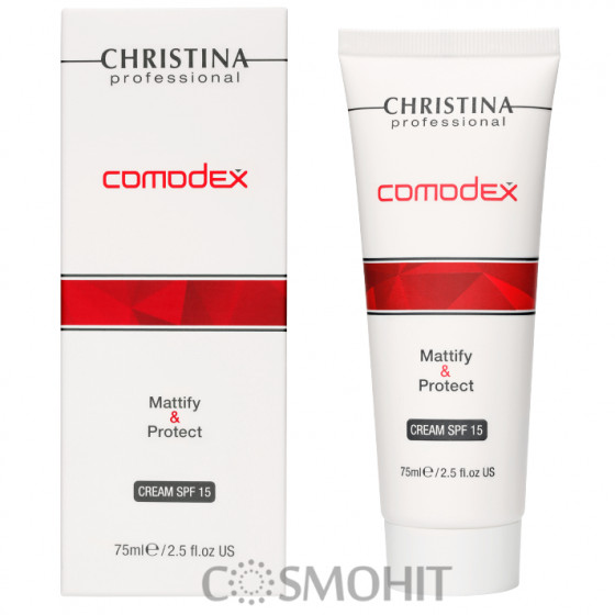 Christina Comodex-7 Mattify & Protect Cream SPF 15 - Крем для обличчя "Матування та захист" - 1