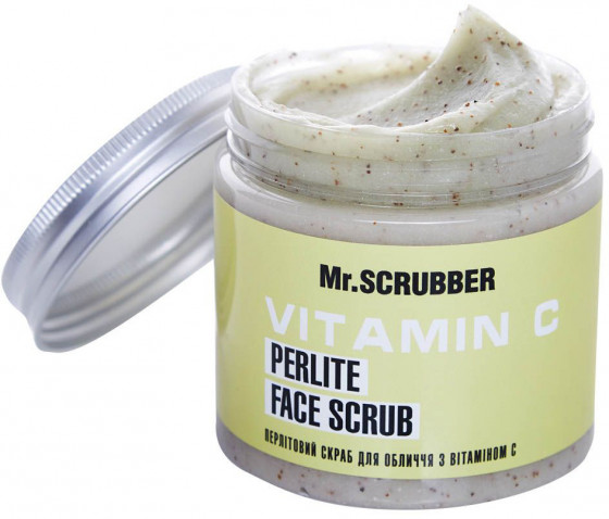 Mr.Scrubber Vitamin C Perlite Face Scrub - Перлітовий скраб для обличчя з вітаміном С