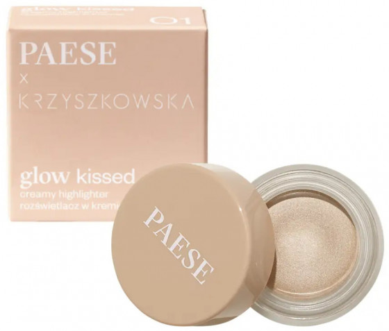 Paese Krzyszkowska Glow Kissed Creamy Highlighter - Кремовий компактний хайлайтер - 1