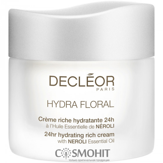 Decleor Hydra Floral Hydrating Rich Cream - Поживно-зволожуючий крем для зневодненої шкіри