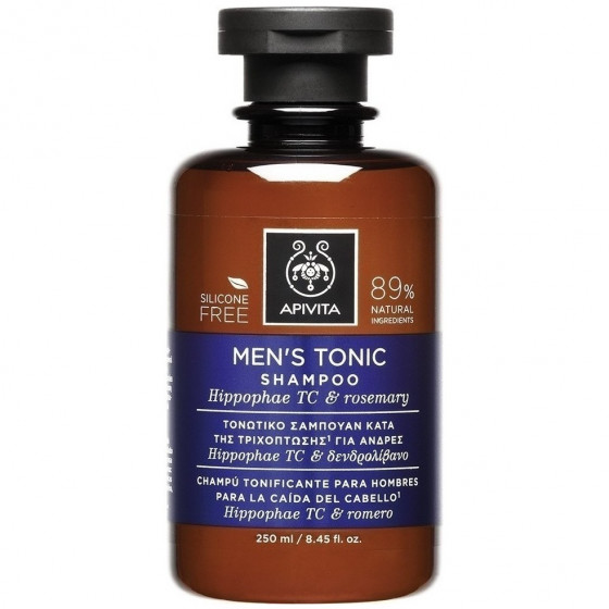 Apivita men′s tonic shampoo with hippophae TC&rosemary - Чоловік тонізуючий шампунь з обліпихою і розмарином