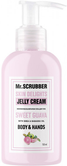 Mr.Scrubber Skin Delights Body&Hands Jelly Cream "Sweet Guava" - Крем-гель для тіла та рук