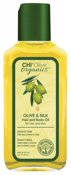 CHI Olive Organics Olive & Silk Hair and Body Oil - Олія для волосся і тіла