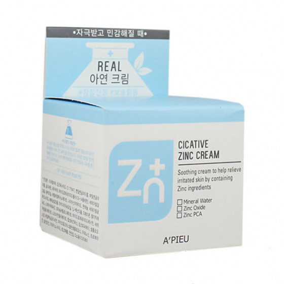 A'Pieu Cicative Zinc Cream - Крем з цинком - 1