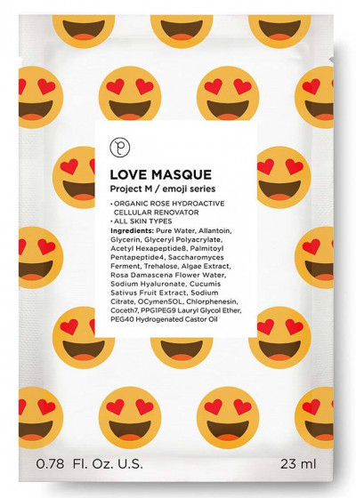 Petite Amie Love Mask - Маска "Любов для обличчя. Сяйво"