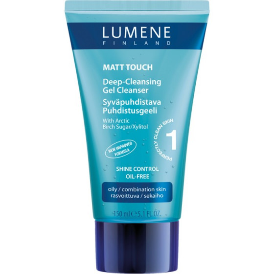 Lumene Matt Touch Deep-Cleansing Gel Cleanser - Глибоко очищуючий гель