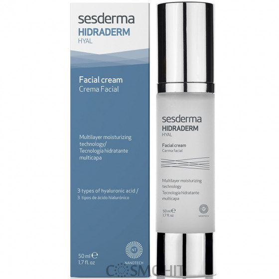 Sesderma Hidraderm Hyal Cream - Зволожуючий крем для обличчя