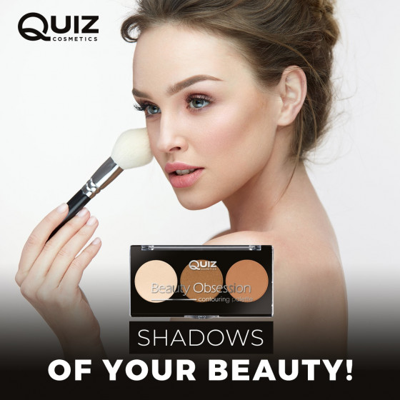 Quiz Cosmetics Beauty Obsession Palette Contouring - Контуринг-палетка - 1