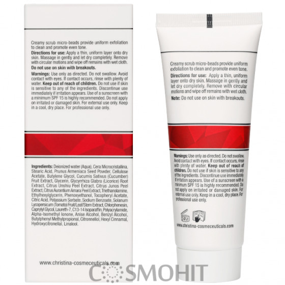 Christina Comodex Scrub & Smooth Exfoliator - Вирівнюючий скраб-ексфоліатор - 2