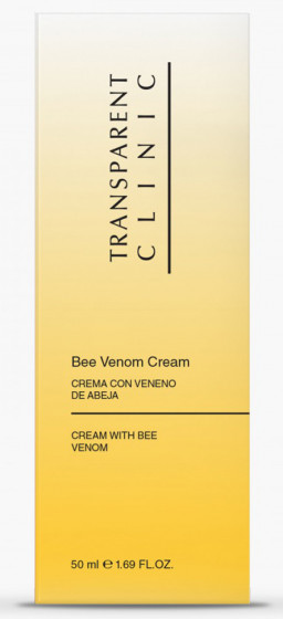 Transparent Clinic Bee Venom Cream - Інтенсивний живильний крем для обличчя миттєвої дії - 1