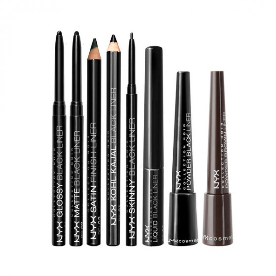 NYX Kohl Kajal Black Liner (Collection Noir) - Олівець для підводки внутрішнього повіка - 2