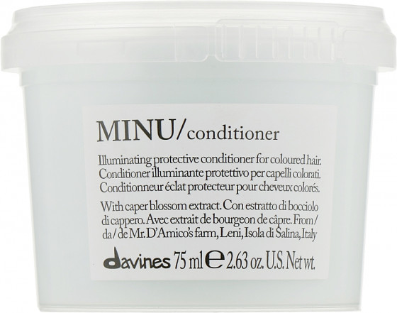 Davines Essential Haircare Minu Conditioner - Кондиціонер для захисту кольору фарбованого волосся