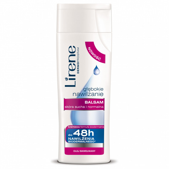 Lirene Moisturizing Body Balm 48H - Бальзам для тіла "Зволоження 48 годин"