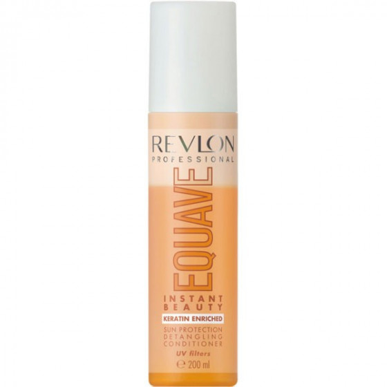 Revlon Professional Equave Ib Sun Protection Detangling Conditioner - Кондиціонер 2-фазний для захисту волосся від сонця з кератином