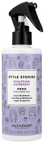 Alfaparf Milano Style Stories Sculpting Hairspray - Скульптуруючий лак для волосся