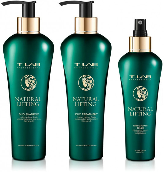 T-LAB Professional Natural Lifting Hair Growth Toner - Тонік для збільшення об'єму волосся - 3