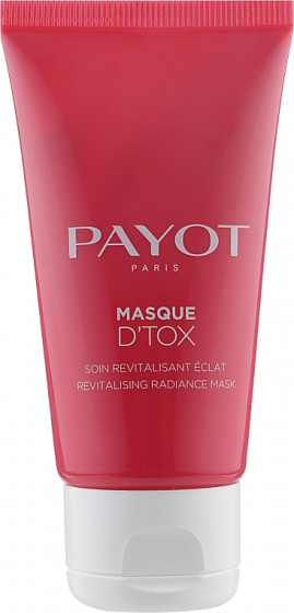 Payot Les Demaquillantes D'Tox Revitalising Radiance Mask - Маска-детокс з екстрактом грейпфрута