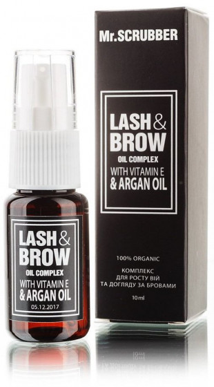 Mr.Scrubber Lash & Brow Oil Complex - Масло для брів та вій