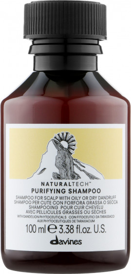 Davines Natural Tech Purifying Shampoo - Очищуючий Шампунь
