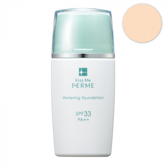 Isehan Ferme Watering FoundationSPF33 - Основа тональна водна - 1