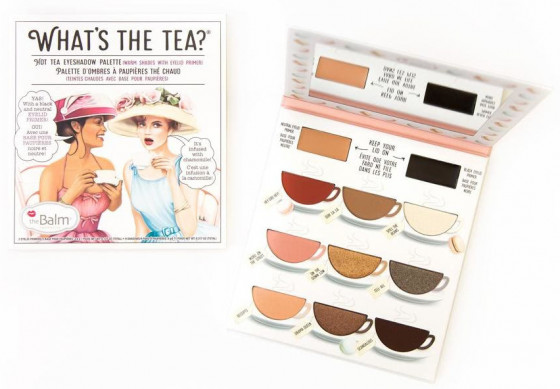 TheBalm What's the Tea? Hot Tea Palette - Палетка тіней для повік - 1