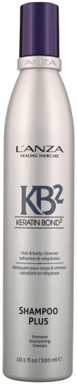 L'anza Keratin Bond 2 Shampoo Plus - Тонізуючий шампунь для волосся і тіла