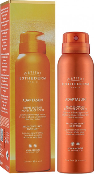 Institut Esthederm Adaptasun Protective Silky Body Mist Moderate Sun - Спрей для засмаги - 1