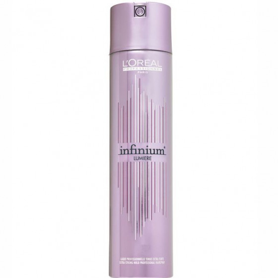 L'Oreal Professionnel Infinium Lumiere Extra Strong Hold Hairspray Force 3 - Лак для волосся (ступінь фіксації 3)