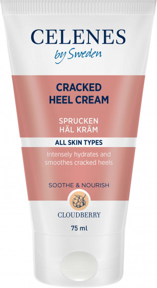 Celenes Cloudberry Cracked Heel Cream - Загоювальний крем з морошкою для пошкодженої шкіри п'ят