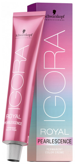 Schwarzkopf Professional Igora Royal Pearlescence - Перманентна крем-фарба для волосся