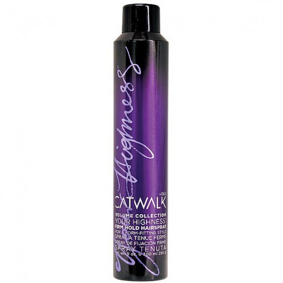 Tigi Catwalk Your Highness Firm Hold Hairspray - Лак для волосся сильної фіксації