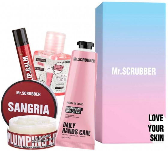 Mr.Scrubber Sweet Sangria Gift Set - Подарунковий набір