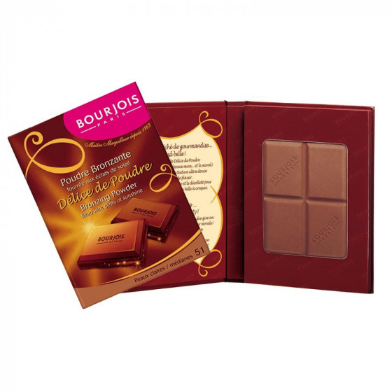 Bourjois Delice De Poudre Bronzing Powder - Компактна бронзуюча пудра для обличчя