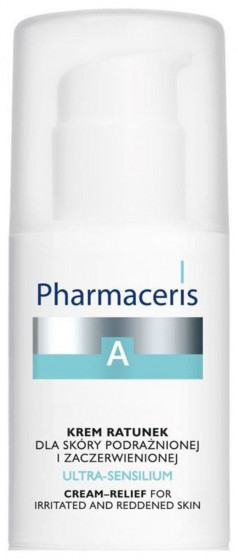 Pharmaceris A Ultra-Sensilium Relief Cream for Red, Irritated Skin - Крем-допомога для подразненої і почервонілої шкіри