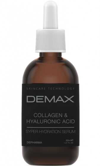 Demax Serum "Collagen P + Hyaluronic Acid" - Сироватка "Колаген + Гіалуронова кислота"