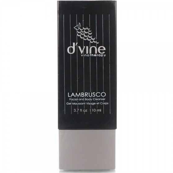 D'vine Lambrusco Facial & Body Cleanser - Очищуючий засіб для обличчя і тіла