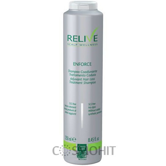 Green Light Relive Enforce Adjuvant Hair Loss Treatment Shampoo - Активний шампунь від випадіння волосся