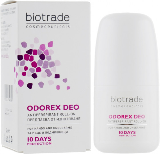 Biotrade Odorex Deo Antiperspirant Roll-On - Кульковий антиперспірант тривалої дії "10 днів захисту" - 1