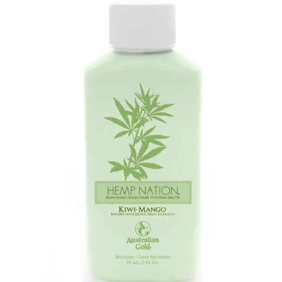 Australian Gold Hemp Nation Kiwi-Mango Body Lotion - Зволожуючий закріплювач засмаги Ківі-манго