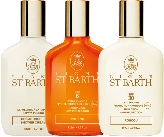 Ligne St Barth Papaya Peeling Shower Cream - Крем-пілінг для душу з екстрактом папайі - 3