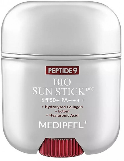 Medi Peel Peptide 9 Bio Sun Stick Pro SPF50+ PA++++ - Пептидний сонцезахисний стік для обличчя