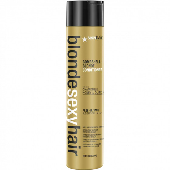 Sexy Hair Sulfate-Free Bombshell Blonde Conditioner - Кондиціонер для збереження кольору блонд без сульфатів