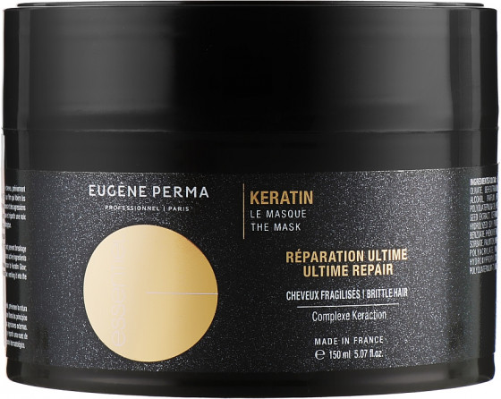 Eugene Perma Essentiel Keratin Mask - Маска для пошкодженого волосся з кератином