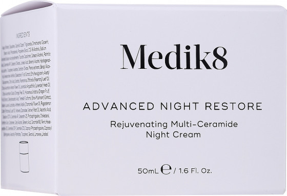 Medik8 Advanced Night Restore - Омолоджуючий відновлюючий нічний крем для обличчя - 1